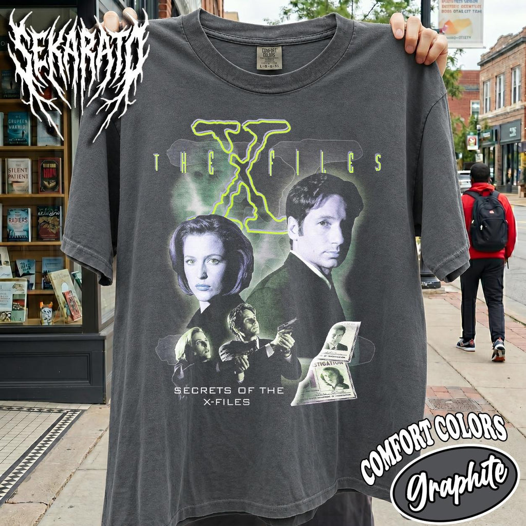 Comfort Colors Files 90'S Movie Horror Movie Dana Scully Vt02 (2)