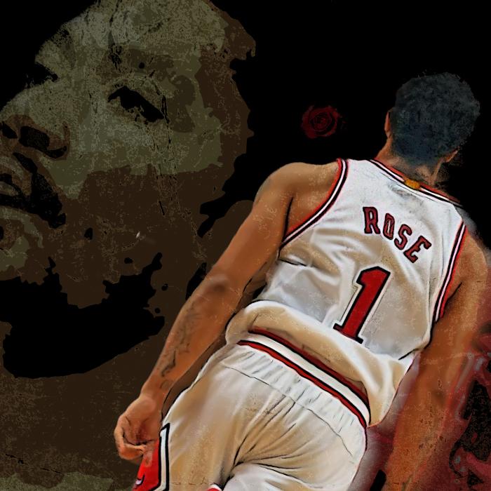 Thank You Derrick Rose Retirement Basketball Career Tribute Custom Graphic Tee Design By CBA Hoodie, Sweatshirt (Image 6)