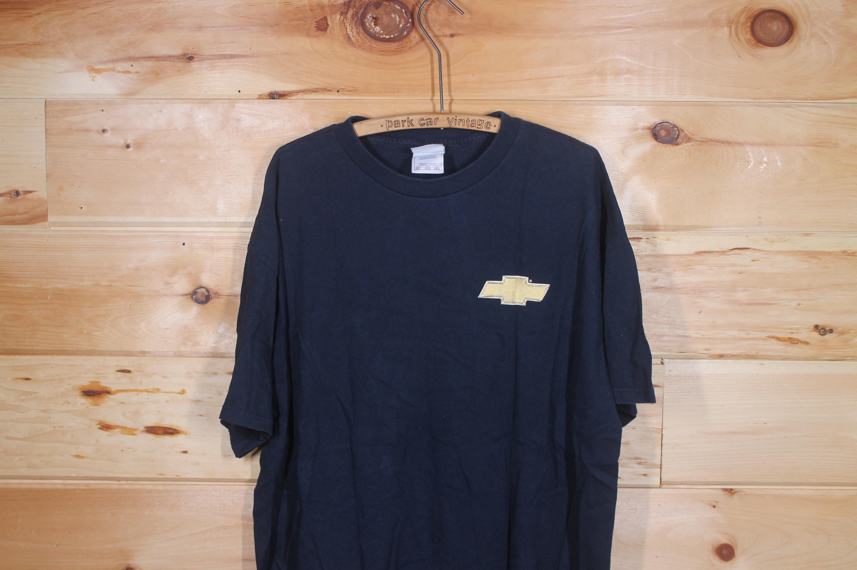 Vintage Chevrolet Thrill Hunt Pickup Truck Deer Hunting Blue Size Xxl (4)