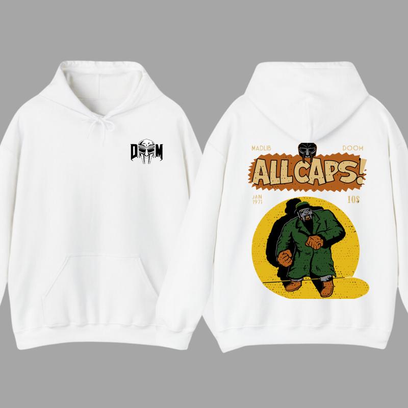 MF Doom Madlib All Caps T-Shirts, Hoodie, Sweatshirt