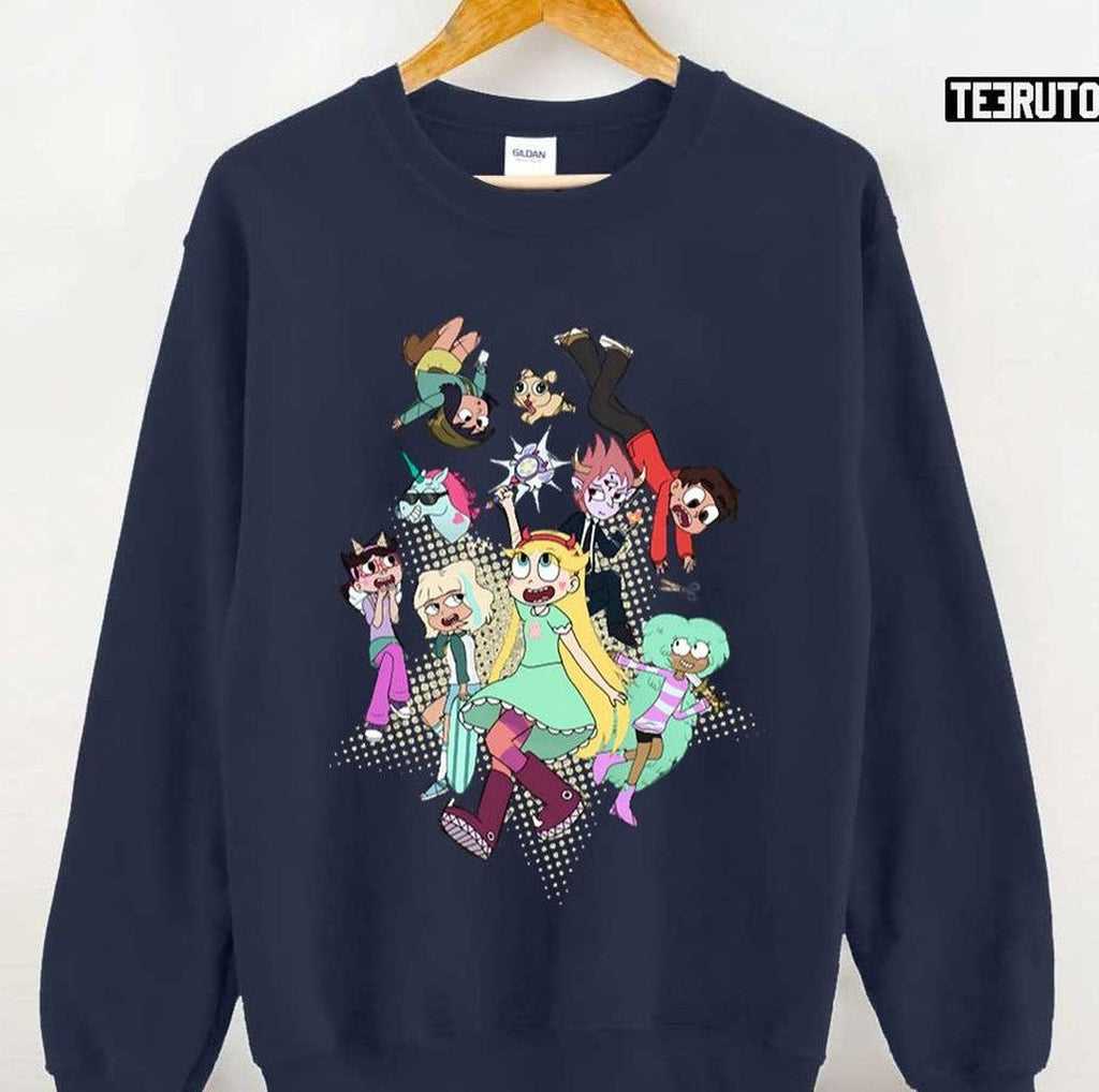 She Is A Shining Star Star Vs. The Forces Of Evil Unisex T-shirt Hoodie, Sweatshirt | PureTeeCo.com (Image 2)
