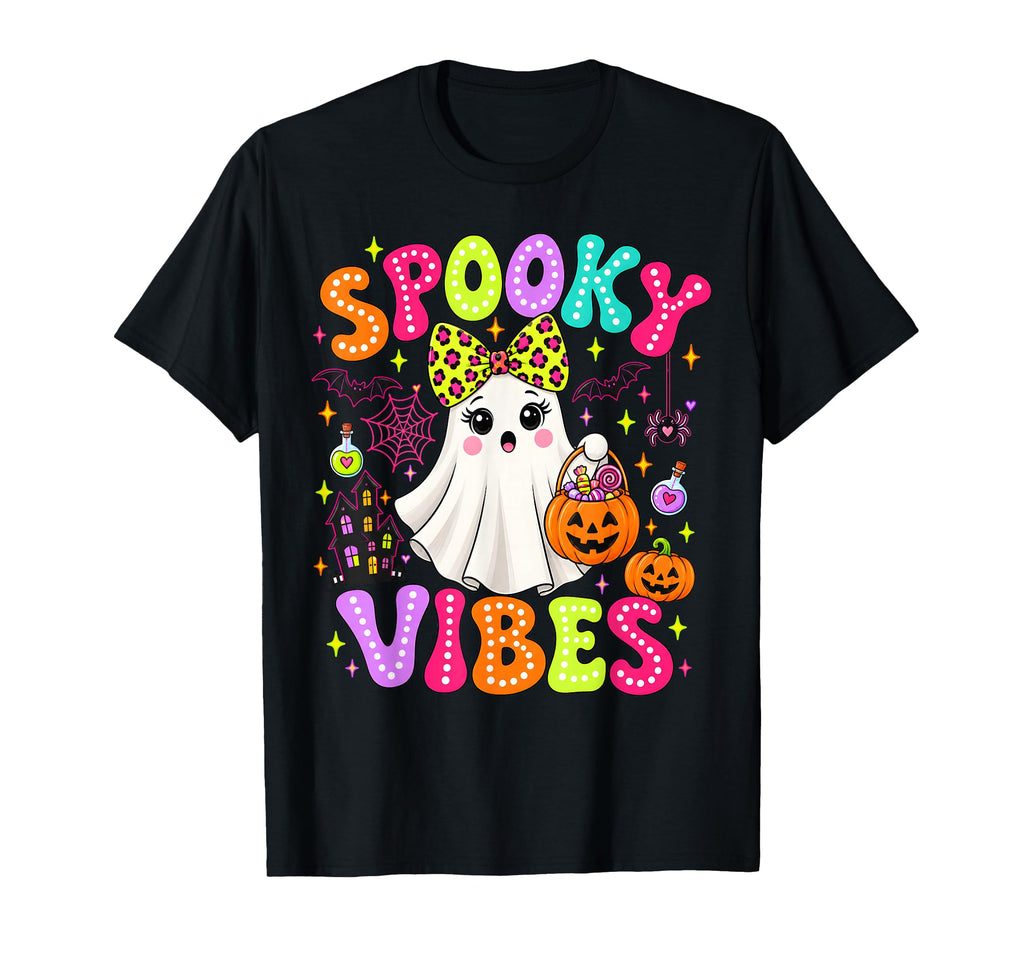 Groovy Spooky Boo Ghost Halloween Costumes Unisex T-shirt, Sweatshirt, Hoodie (1)