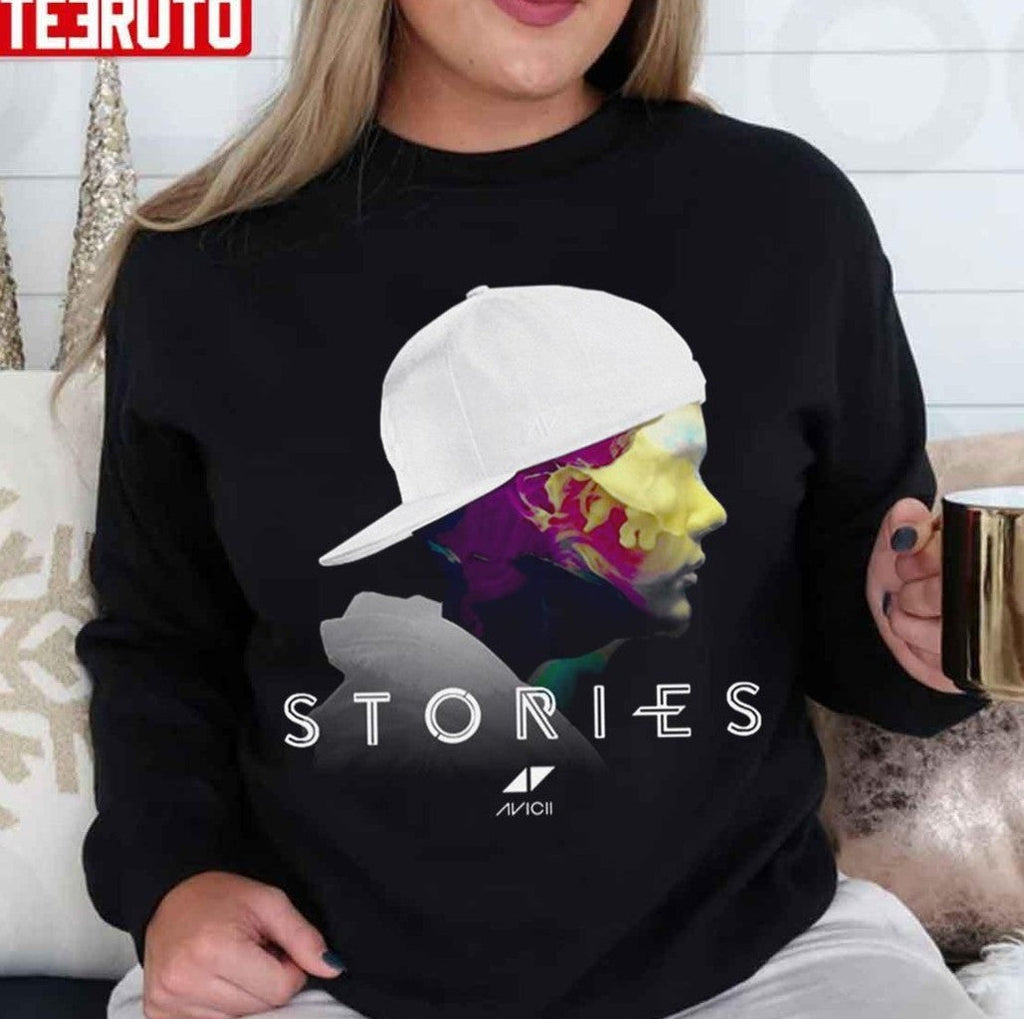 Stories Colorful Design Avicii Unisex Sweatshirt