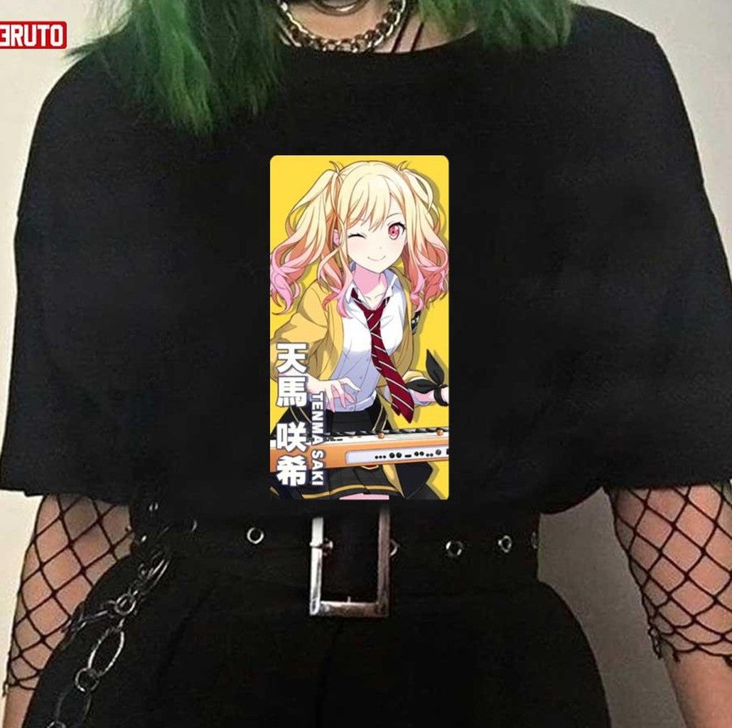 Saki Tenma Hatsune Miku Colorful Stage Unisex T-Shirt