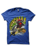 Deadpool Royal Blue T-Shirt Hoodie, Sweatshirt | PureTeeCo.com
