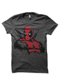 Traje De Deadpool Charcoal Grey T-Shirt Hoodie, Sweatshirt | PureTeeCo.com