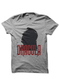 Dracula Half Sleeve Grey T-Shirt Hoodie, Sweatshirt | PureTeeCo.com