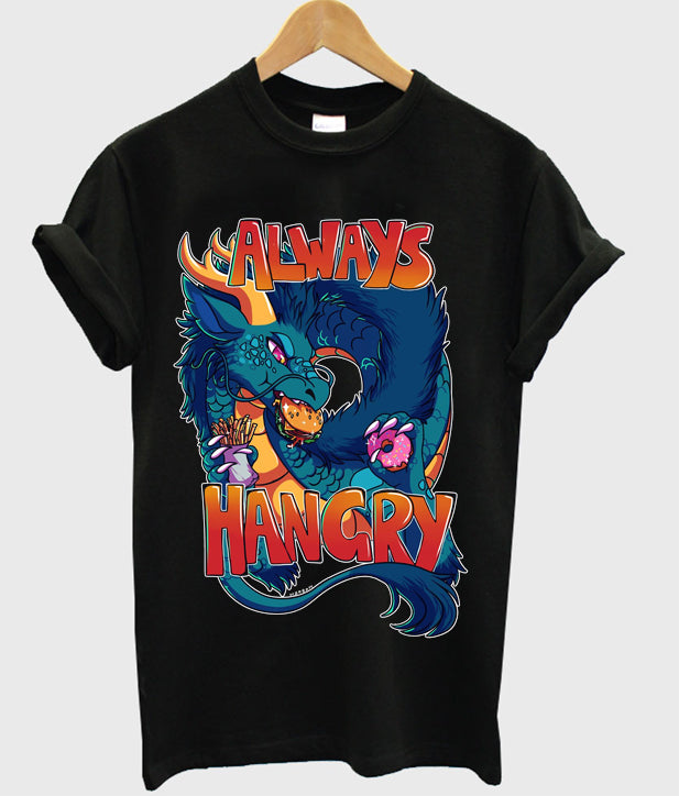 dragon always hangry t-shirt Hoodie, Sweatshirt | PureTeeCo.com