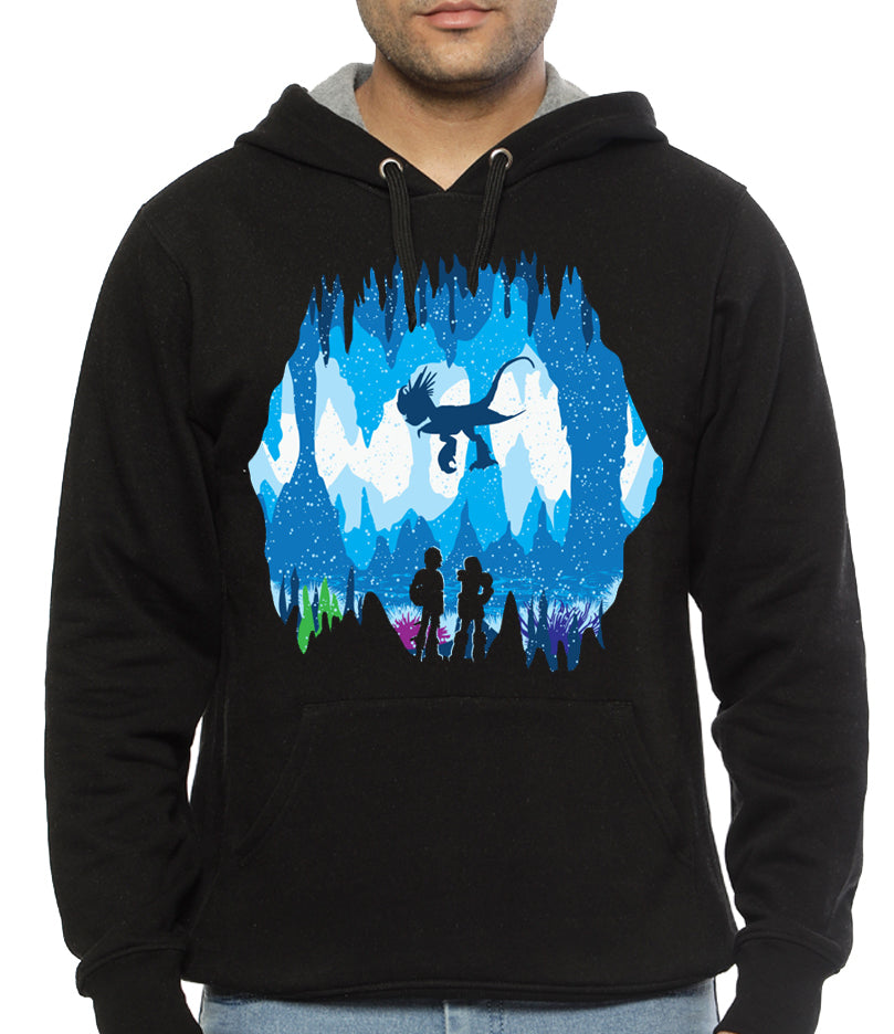 Hidden World Black Hoodie T-Shirts, Sweatshirt | PureTeeCo.com