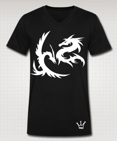 Dragon V-Neck T-Shirts, Hoodie, Sweatshirt | PureTeeCo.com
