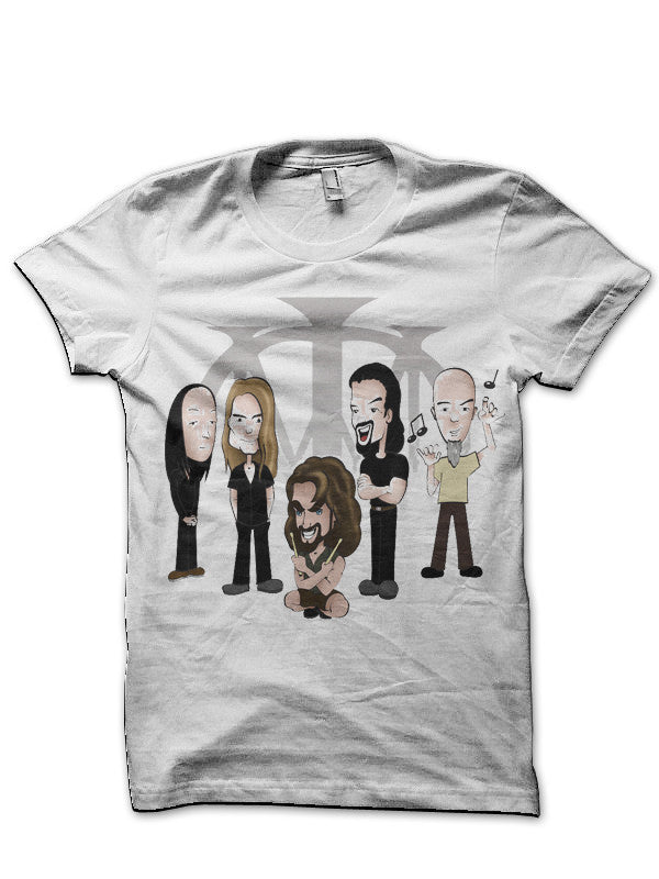 Dream Theater White T-Shirt Hoodie, Sweatshirt | PureTeeCo.com