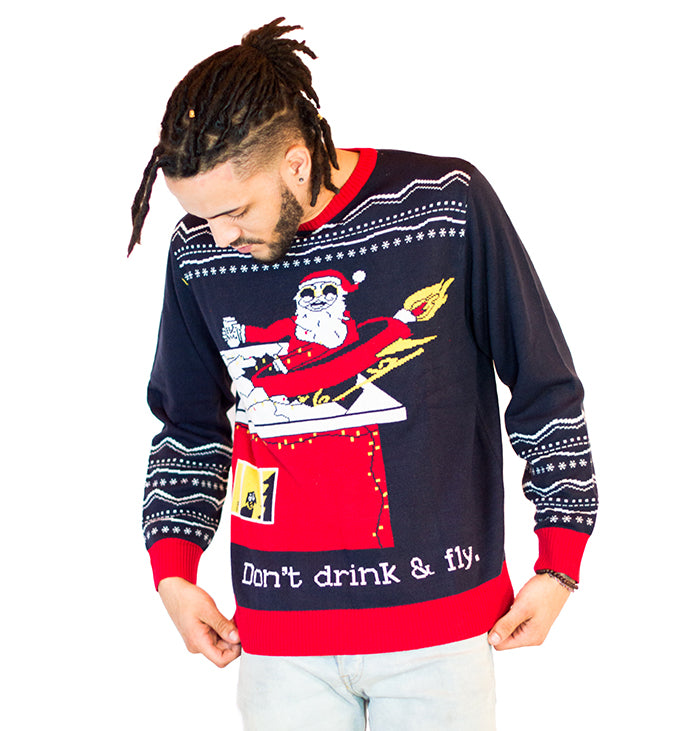 Ugly Sweater – Dont Drink n Fly Men’s