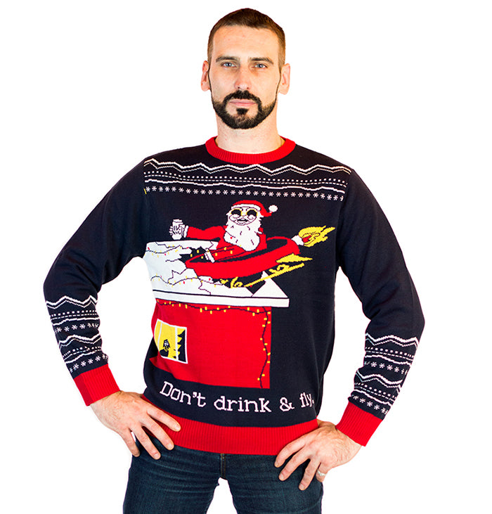 Ugly Sweater – Dont Drink n Fly Men’s
