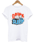drink now sleep later t-shirt Hoodie, Sweatshirt | PureTeeCo.com