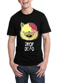 Drop Dead Black T-Shirt Hoodie, Sweatshirt | PureTeeCo.com