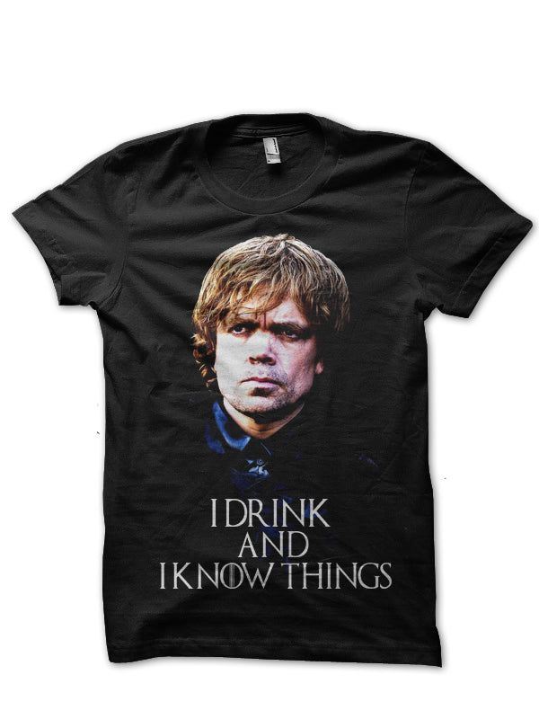 Tyrion Lannister Black T-Shirt Style002 Hoodie, Sweatshirt | PureTeeCo.com
