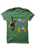 Duck Green Tee Hoodie, Sweatshirt | PureTeeCo.com