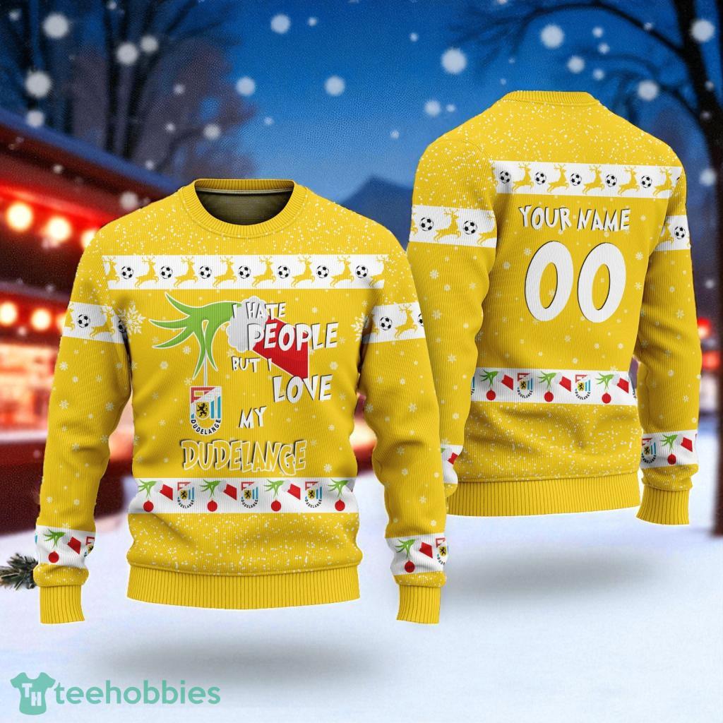 Dudelange Ugly Christmas Sweater For Holiday Xmas Gifts