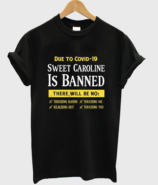 due to covid-19 t-shirt Hoodie, Sweatshirt | PureTeeCo.com