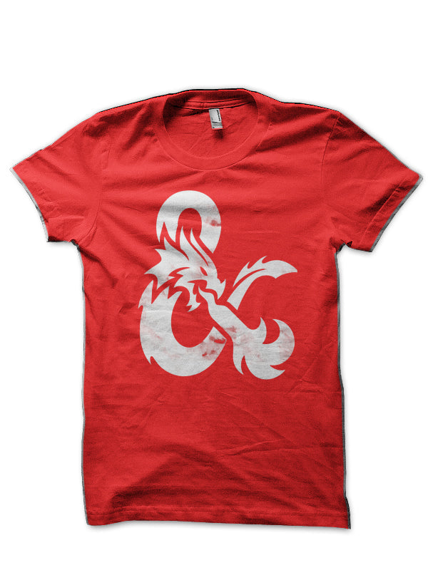 Dungeons And Dragons Red T-Shirt Hoodie, Sweatshirt | PureTeeCo.com