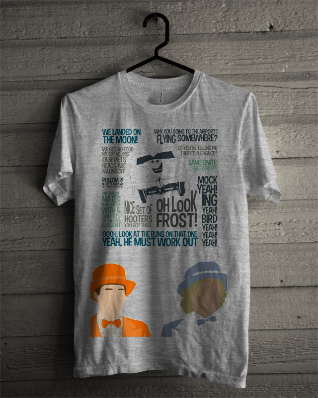 Dumb and Dumber Grey T-Shirt Hoodie, Sweatshirt | PureTeeCo.com