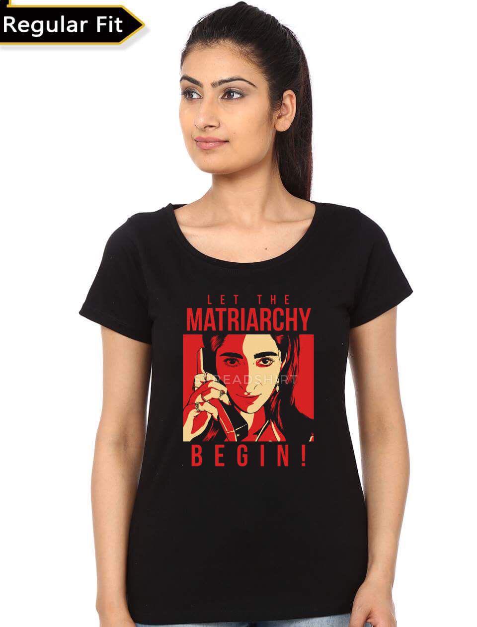 Let The Matriarchy Girls T-Shirt Hoodie, Sweatshirt | PureTeeCo.com