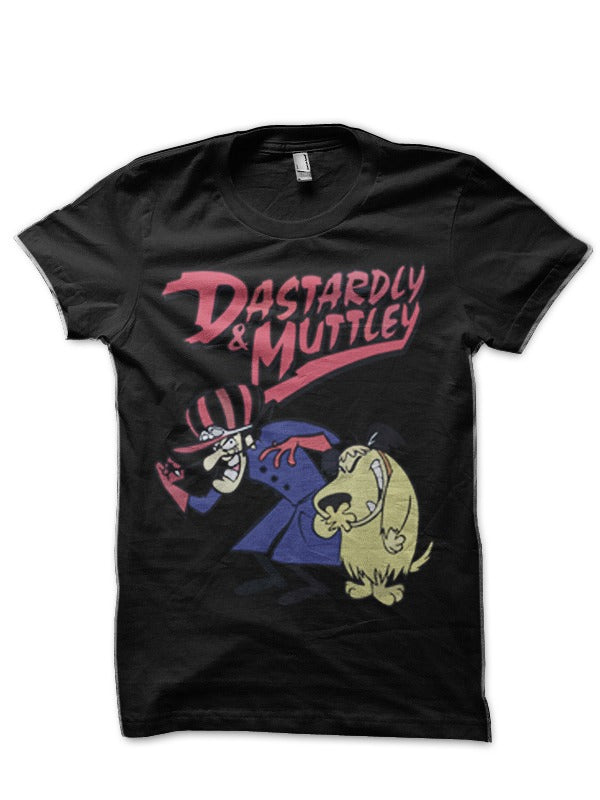 Dastardly & Muttley Half Sleeve T-Shirt Hoodie, Sweatshirt | PureTeeCo.com