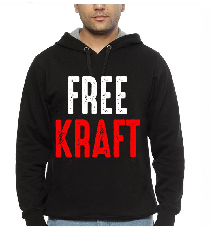 Free Kraft Black Hoodie T-Shirts, Sweatshirt | PureTeeCo.com