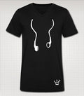Ear Piece V-Neck T-Shirts, Hoodie, Sweatshirt | PureTeeCo.com