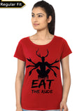 Hannibal Eat The Rude Girlâ€™s Red T-Shirt Hoodie, Sweatshirt | PureTeeCo.com
