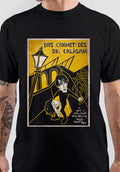 Dr. Caligari Halfsleeve Black T-Shirt Hoodie, Sweatshirt | PureTeeCo.com