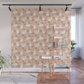Funny bunny print Wall Mural Gallery Image 1