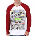 EDM Raglan T-Shirt Hoodie, Sweatshirt | PureTeeCo.com