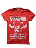 Education Is Important T-Shirt Hoodie, Sweatshirt | PureTeeCo.com