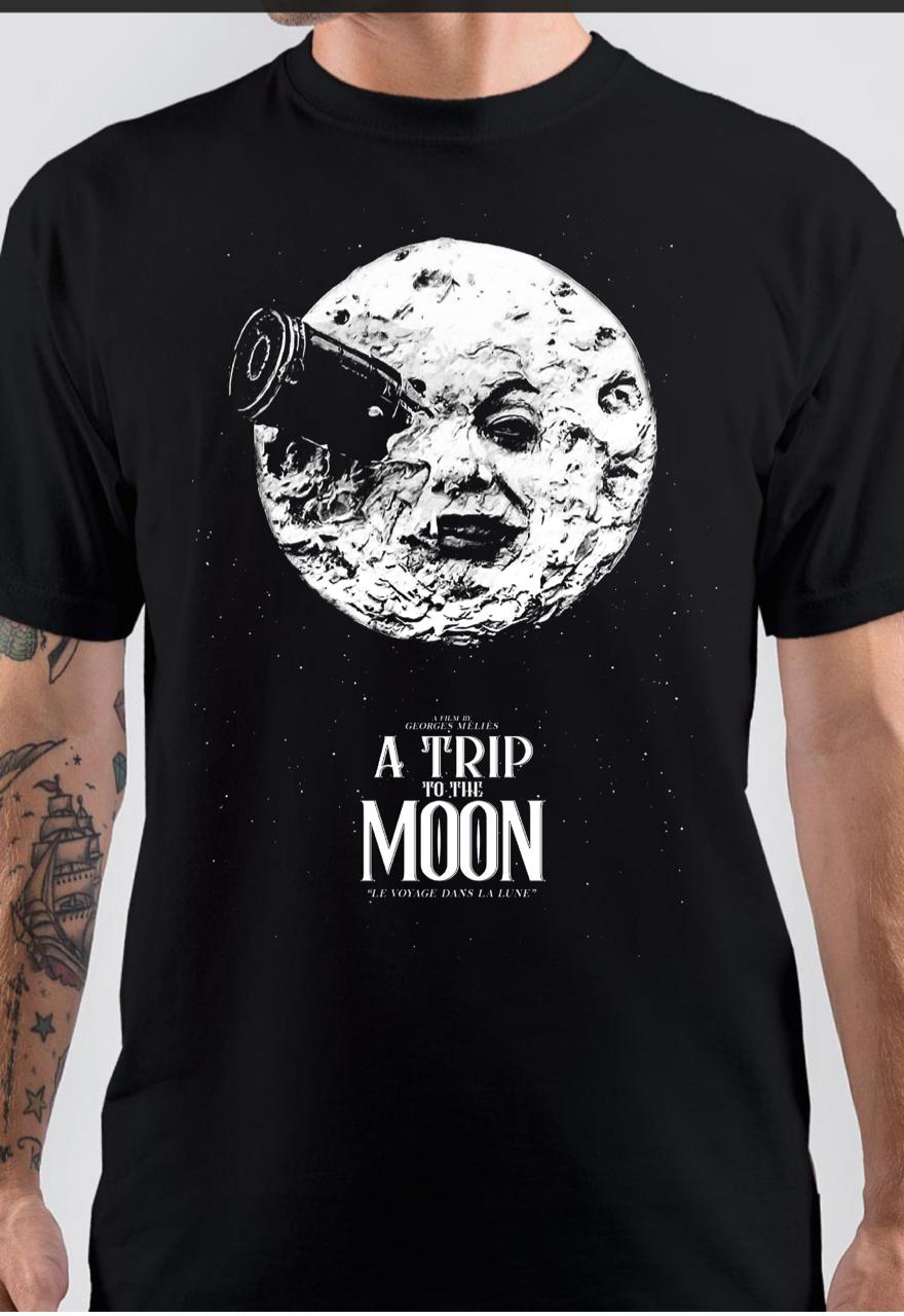 A Trip To The Moon T-Shirt Hoodie, Sweatshirt | PureTeeCo.com