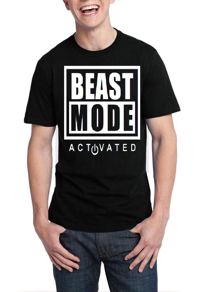 Beast Mode Black T-Shirt Hoodie, Sweatshirt | PureTeeCo.com