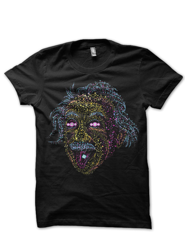 Einstein Black T-Shirt Style001 Hoodie, Sweatshirt | PureTeeCo.com