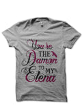 The Vampire Diaries Half Sleeve T-Shirt Hoodie, Sweatshirt | PureTeeCo.com