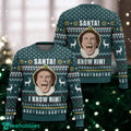 Elf Omg Santa I Know Him Ugly Christmas Sweater Buddy Elf Xmas Sweater