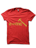 E = mc Red Tee Hoodie, Sweatshirt | PureTeeCo.com