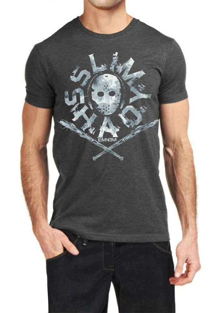 Eminem Slim Shady Charcoal Grey T-Shirt Hoodie, Sweatshirt | PureTeeCo.com