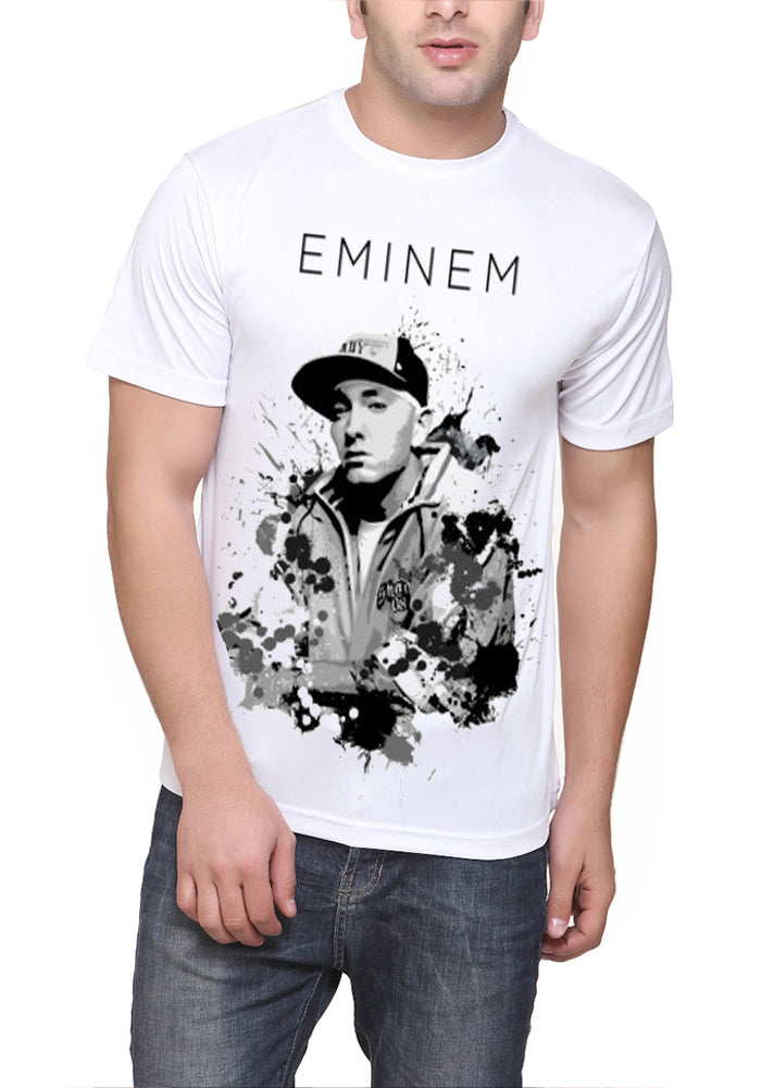 Eminem Art White T-Shirt Hoodie, Sweatshirt | PureTeeCo.com