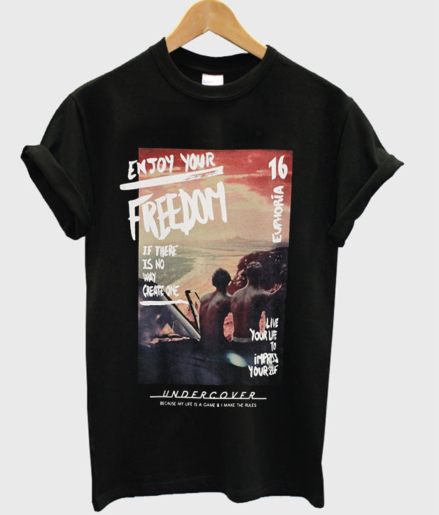 enjoy your freedom t-shirt Hoodie, Sweatshirt | PureTeeCo.com