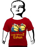 Eshan Baby Red Tee Hoodie, Sweatshirt | PureTeeCo.com