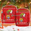 Espanyol Grinch Hand Ugly Christmas Sweater 3D