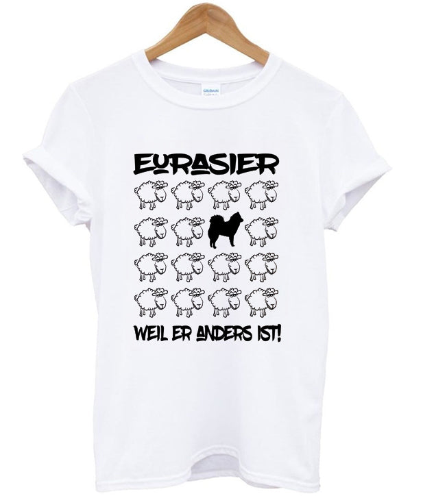 eurasier weil er anders ist t-shirt Hoodie, Sweatshirt | PureTeeCo.com