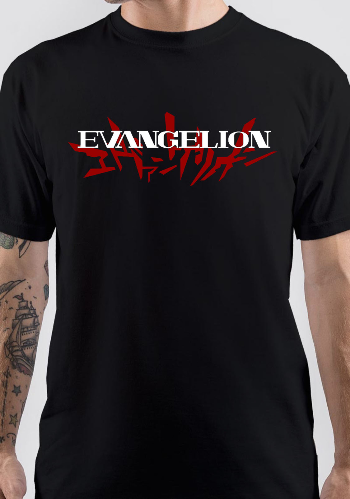 Evangelion Black T-Shirt Hoodie, Sweatshirt | PureTeeCo.com