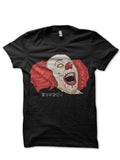 Pennywise Clown Exodus Half Sleeve Black T-Shirt Hoodie, Sweatshirt | PureTeeCo.com