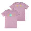 Expo T-Shirt - Heather Prism Lilac Hoodie, Sweatshirt | PureTeeCo.com (Image 1)