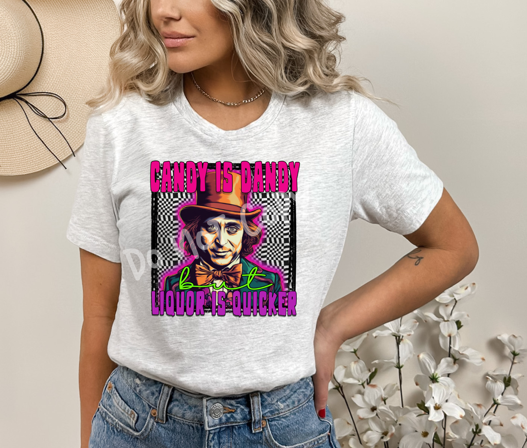 CANDY IS DANDY TEE Hoodie, Sweatshirt | PureTeeCo.com (Image 1)